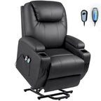 Fauteuil inclinable releveur électrique Homall en similicuir avec fonction massage