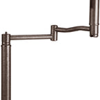 Table d'appoint Leick Home Laurent avec lampe pivotante et tiroir