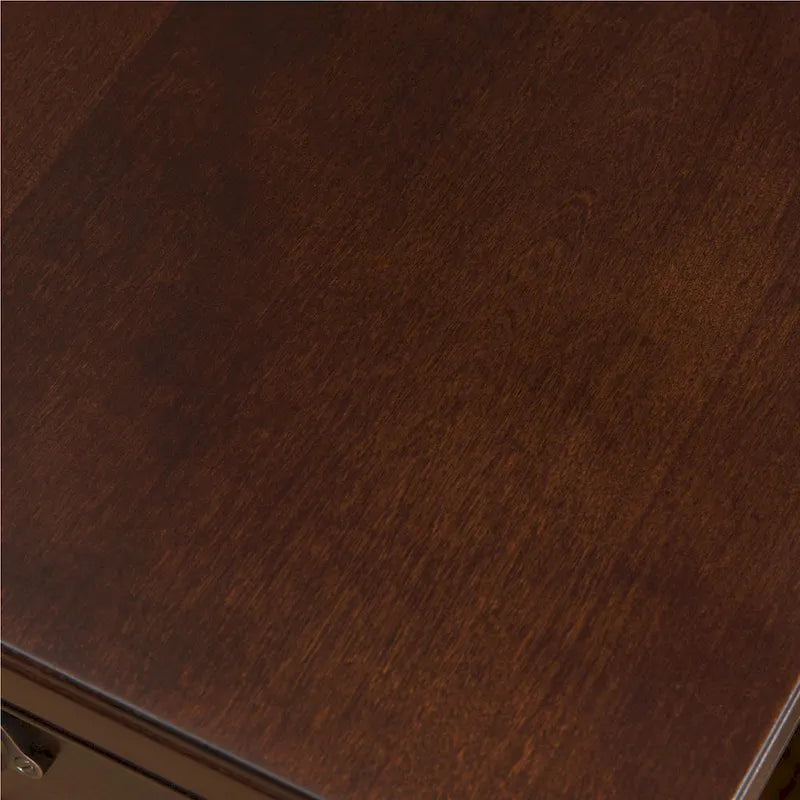 Table d'appoint Leick Home Laurent avec lampe pivotante et tiroir