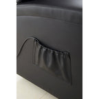 Fauteuil inclinable releveur en cuir PU pour personnes âgées