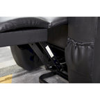 Fauteuil inclinable releveur en cuir PU pour personnes âgées