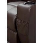 Fauteuil inclinable releveur en cuir PU pour personnes âgées
