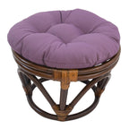 Repose-pieds Bali de 18 pouces avec coussin en sergé