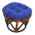 Repose-pieds Bali de 18 pouces avec coussin en sergé