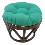 Repose-pieds Bali de 18 pouces avec coussin en sergé