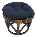 Repose-pieds Bali de 18 pouces avec coussin en sergé