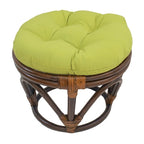 Repose-pieds Bali de 18 pouces avec coussin en sergé