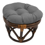 Repose-pieds Bali de 18 pouces avec coussin en sergé