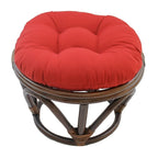 Repose-pieds Bali de 18 pouces avec coussin en sergé