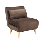 Fauteuil-lit convertible rembourré