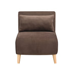 Fauteuil-lit convertible rembourré