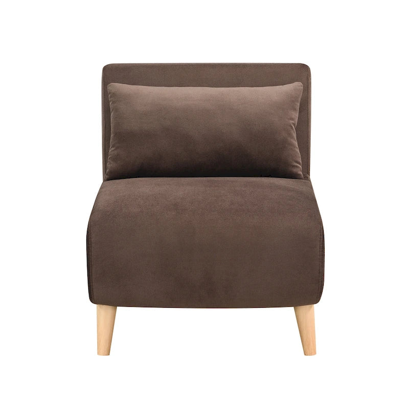 Fauteuil-lit convertible rembourré