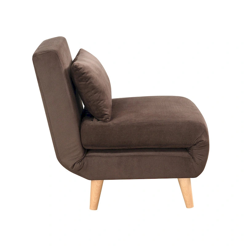 Fauteuil-lit convertible rembourré