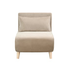 Fauteuil-lit convertible rembourré