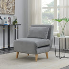 Fauteuil-lit convertible rembourré