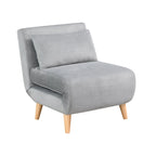 Fauteuil-lit convertible rembourré