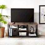 Taomika Tables de chevet modernes, Table basse, Ensembles de tables basses, 5 options, Marron