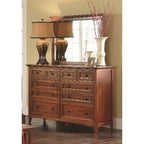 Ensemble de chambre à coucher Aiden 4 pièces en bois massif Simply Solid – Grand lit