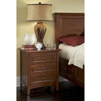 Ensemble de chambre à coucher Aiden 4 pièces en bois massif Simply Solid – Grand lit