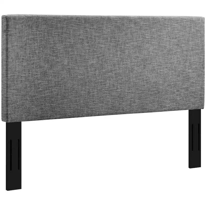 Tête de lit en lin rembourrée – Bleu sarcelle/Gris/Blanc/Beige/Azure | Grand Lit et Très Grand Lit