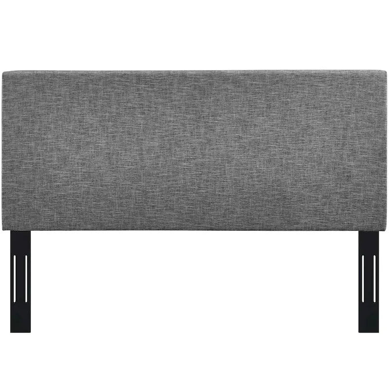 Tête de lit en lin rembourrée – Bleu sarcelle/Gris/Blanc/Beige/Azure | Grand Lit et Très Grand Lit