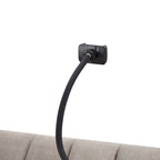 Canapé convertible 2 places avec ports USB