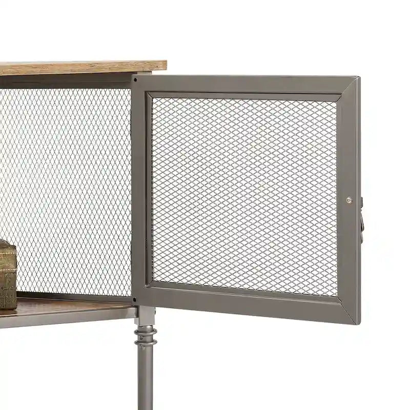 Javlergo Table d'angle avec tiroir et étagère de rangement – 50,6 x 50,6 x 74,4 cm