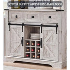 Meuble Bar de Ferme, Buffet de Cuisine, Table d'Appoint Bar à Café - S.O.