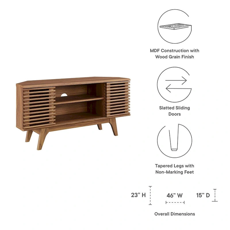Meuble TV d'angle Render 46