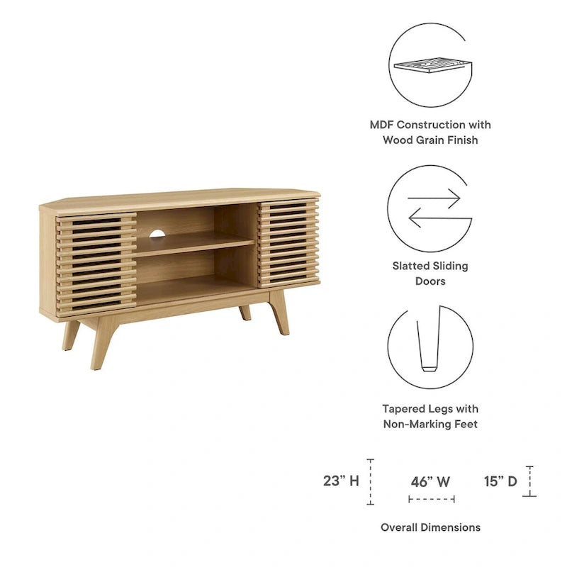Meuble TV d'angle Render 46