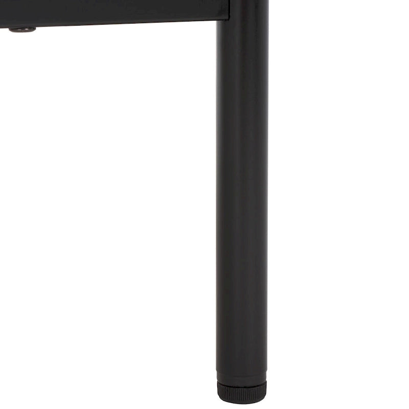 Commode à 6 tiroirs | Finition bois | Noir/Or, Noyer, Blanc, Chêne | 1 personne